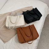 Retro Large Capacity Tote Bag for Women