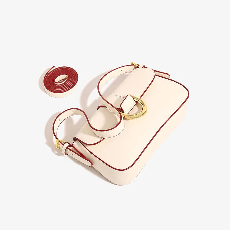 Casual Flap Small Square Bag Magnetic Buckle Totes Handbag
