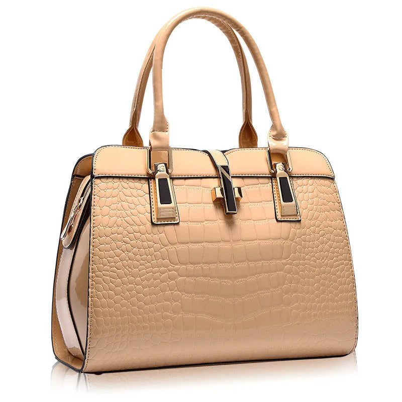 Casual Tote Women Bag Top-Handle Shoulder Purse Wallet Leather