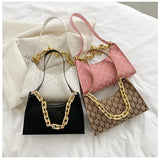 Women Armpit Shoulder Bag Small Purse Underarm Clutch Hobos Handbags