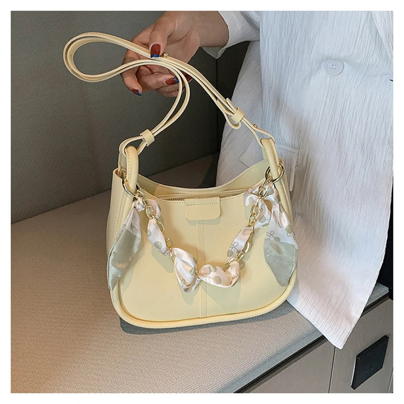 Casual Retro Mini PU Shoulder Bag Totes Bags for Women