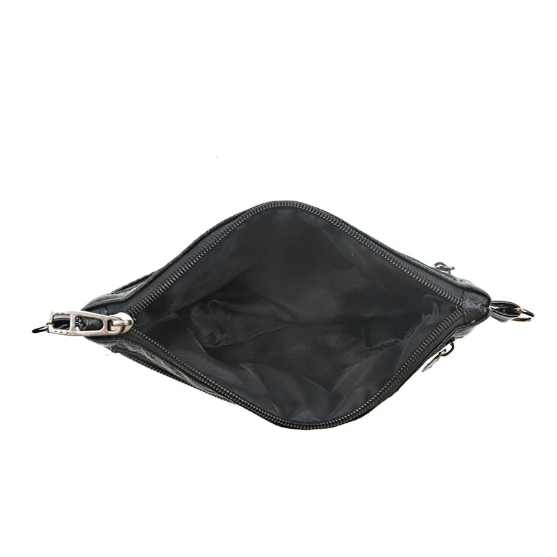 Vintage Envelope Shoulder Bag PU Leather Clutch Crossbody Handbag