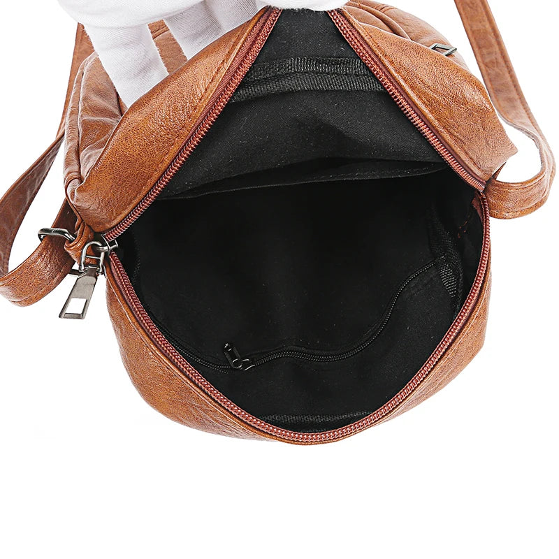 Women Shoulder Crossbody Bag Pu Leather Purses Soft Shoulder Bags