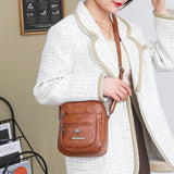 Women Shoulder Crossbody Bag Pu Leather Purses Soft Shoulder Bags