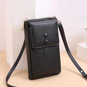Women Leather Shoulder Bag Messenger Purse Large Capacity Wallet Handbag