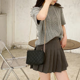 Women PU Leather Clutch Chain Shoulder Bag Crossbody Messenger Purses