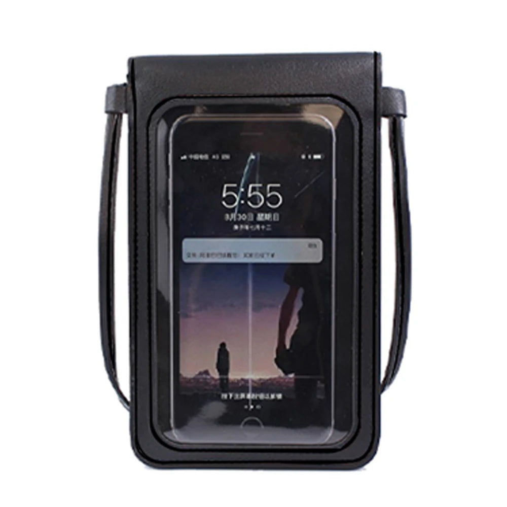 Personalized Name Touch Screen Cell Phone Purse Crossbody Shoulder Bag