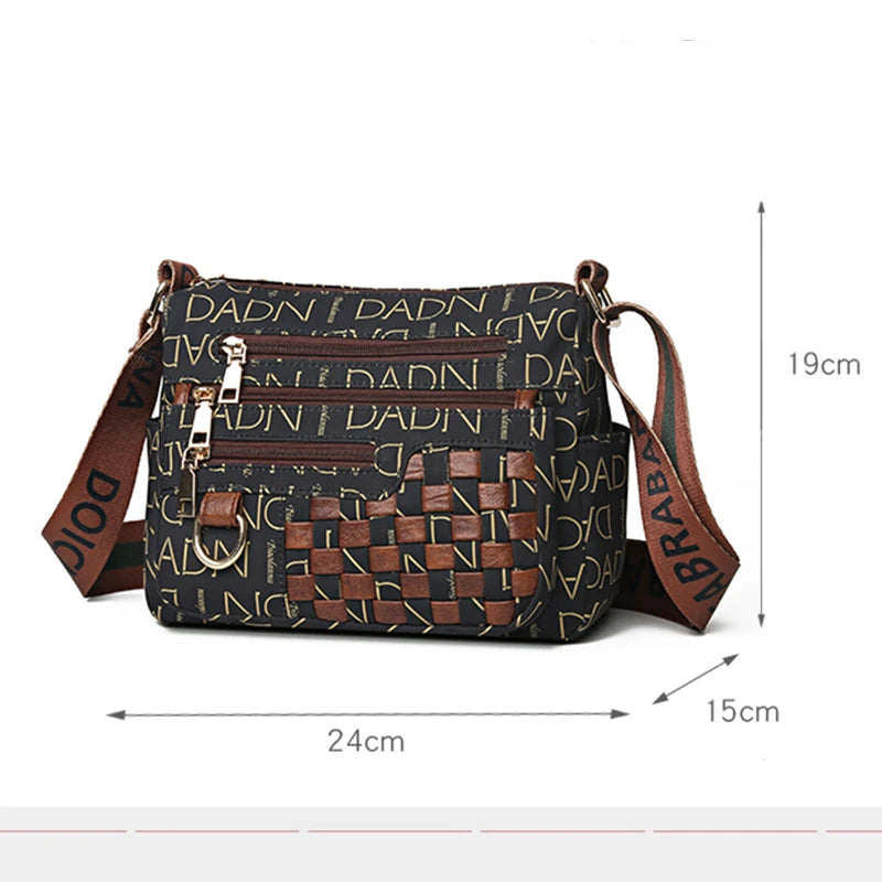 Waterproof Shoulder Bags High Oxford Tote Bag Female Outdoor Pack