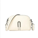 Women Leather Messenger Bags Small Shoulder Handbag Cowhide Crossbody