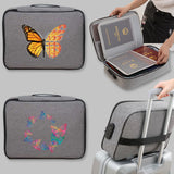 Large File Lockbox Briefcase Tote Travel Bag