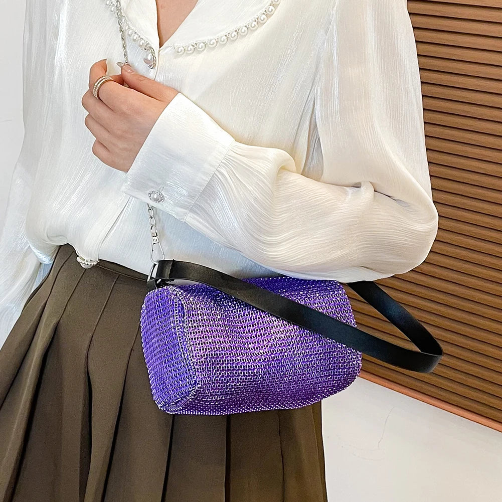 Bright Diamond Tote Bag, Crossbody Shoulder Handbag