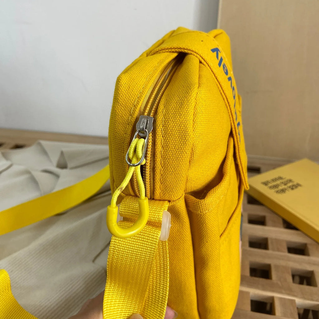 Cartoon Dinosaur Printed Mini Cross-body Shoulder Bag