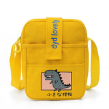 Cartoon Dinosaur Printed Mini Cross-body Shoulder Bag