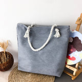 Embroidered Owl Shoulder Bag, Large Capacity, Casual Canvas, Women's Handbag