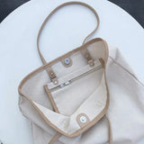 Women Canvas Totes Shoulder Bag Casual Handbags Large Capacity