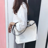 Women Canvas Totes Shoulder Bag Casual Handbags Large Capacity