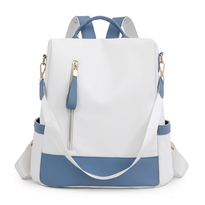 Casual Large Capacity Backpack Oxford Fabric Female