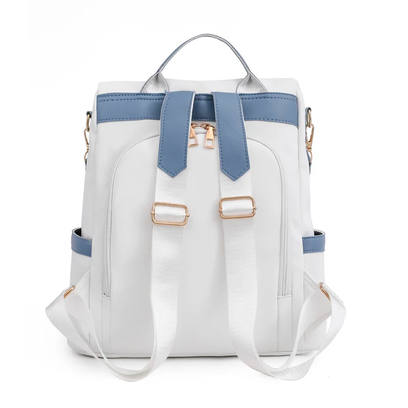 Casual Large Capacity Backpack Oxford Fabric Female