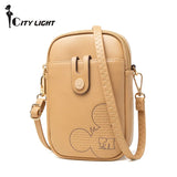 Women Casual Mini Bag Cell Phone Cartoon Small Crossbody Bags