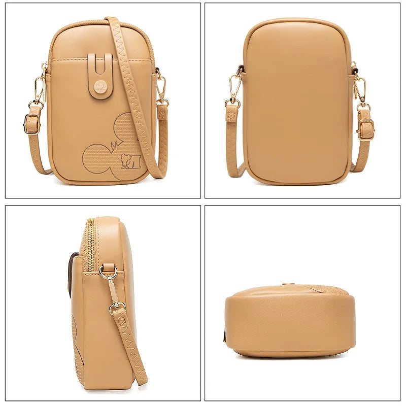 Women Casual Mini Bag Cell Phone Cartoon Small Crossbody Bags
