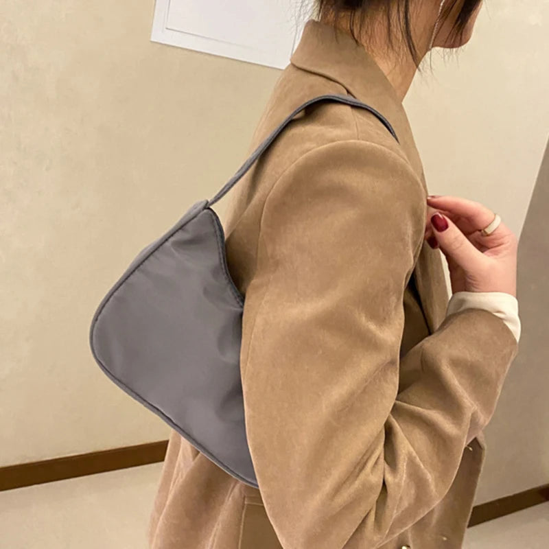 Women Casual Oxford Cloth Shoulder Tote Bag Multicolor Purse