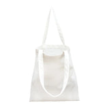 Cartoon Cat Anime Canvas Shopper Bag Large Capacity Shoulder Handbag