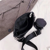 Women Crossbody Bag Set Shoulder Bags Leather Messenger Bag