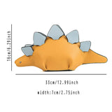 Women Dinosaur Shape Cross Body Bag Funny Girl PU Leather Handbag Lightweight