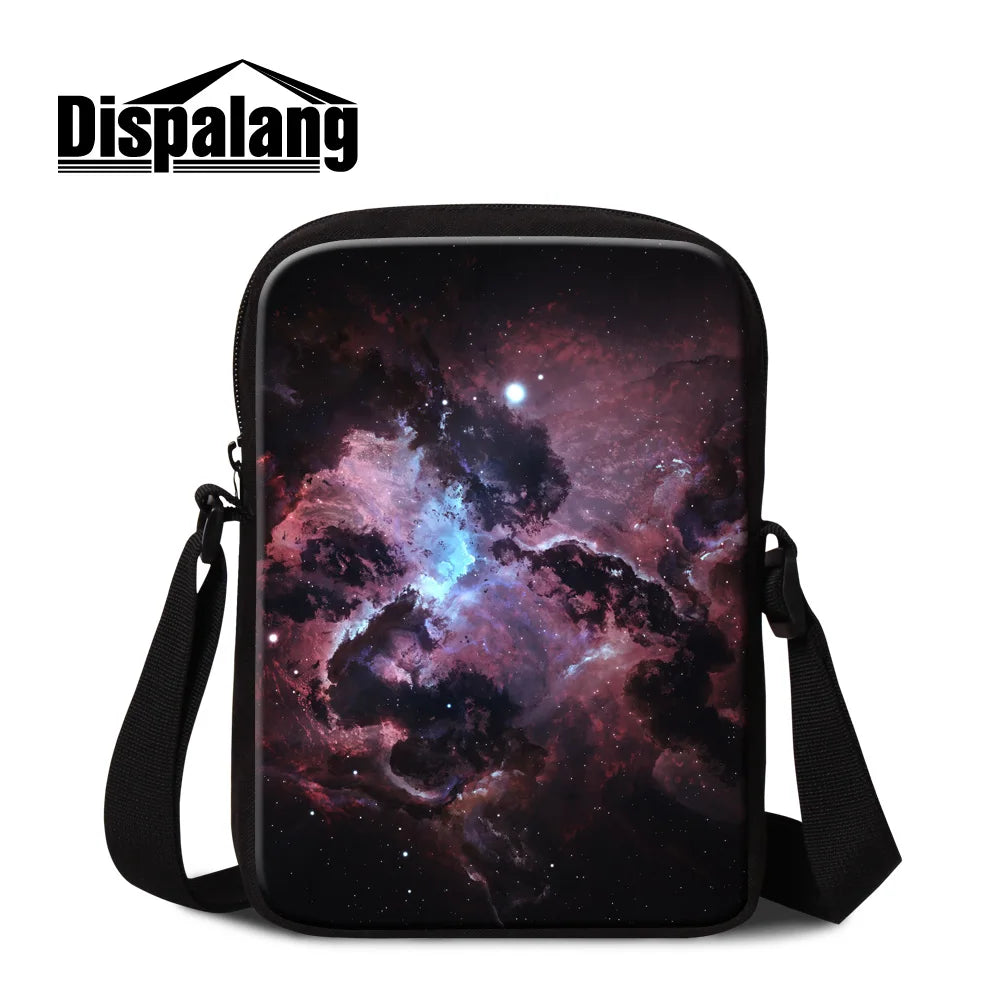 Cartoon Prints Flap Messenger Bag for Girls