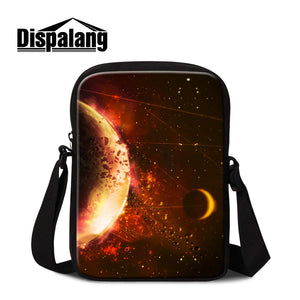 Cartoon Prints Flap Messenger Bag for Girls