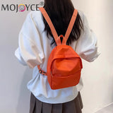 Casual Nylon Backpack for Women Girls Schoolbag