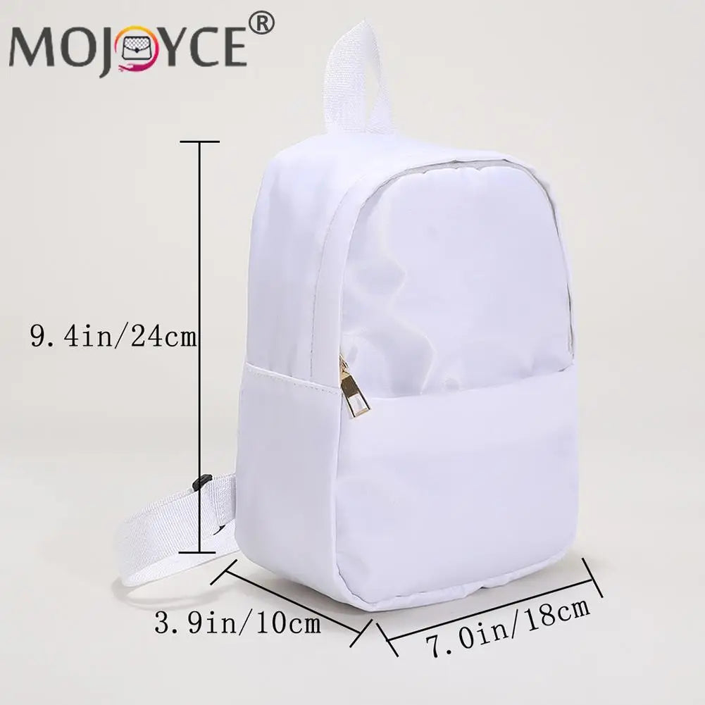 Casual Nylon Backpack for Women Girls Schoolbag