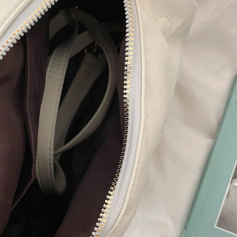 Women Pillow Shoulder Bags Quilted Ladies Streetwear Handbags