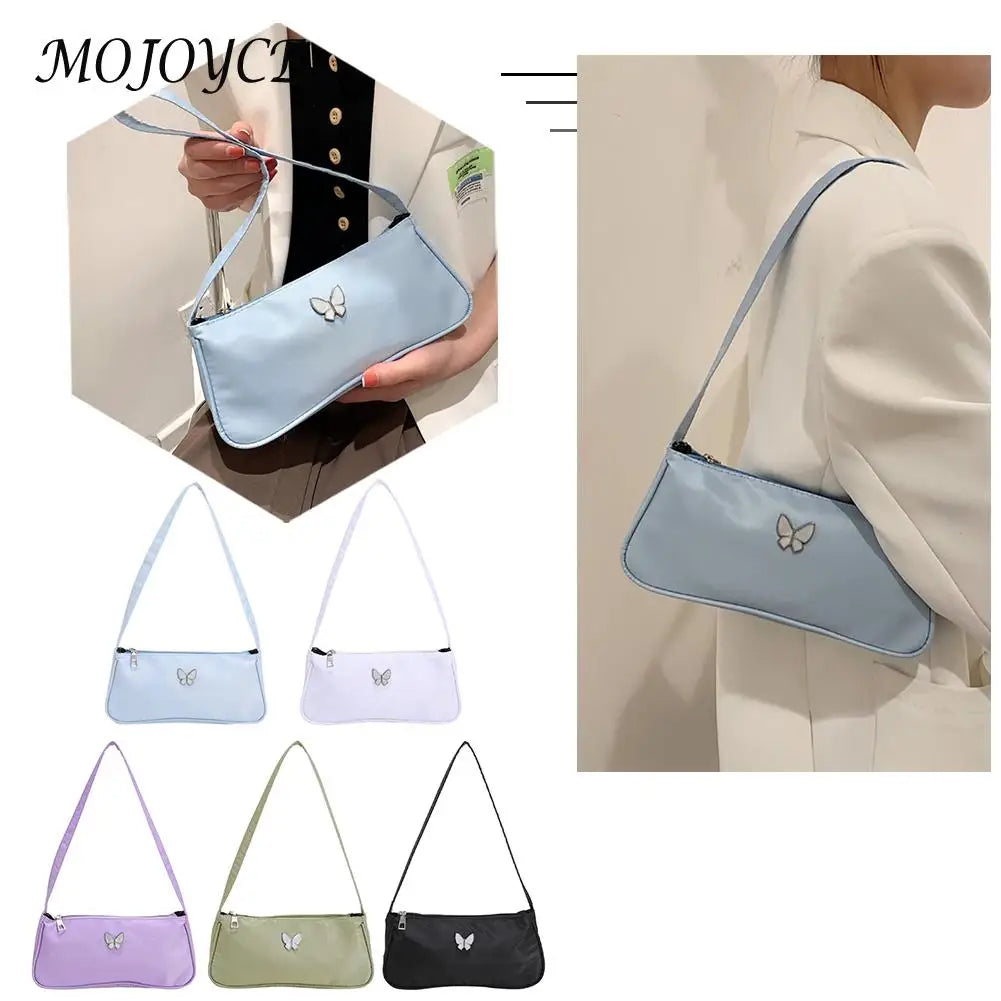 Women Purse Bag Casual Ladies Shoulder Bags Butterfly Print Totes Handbags