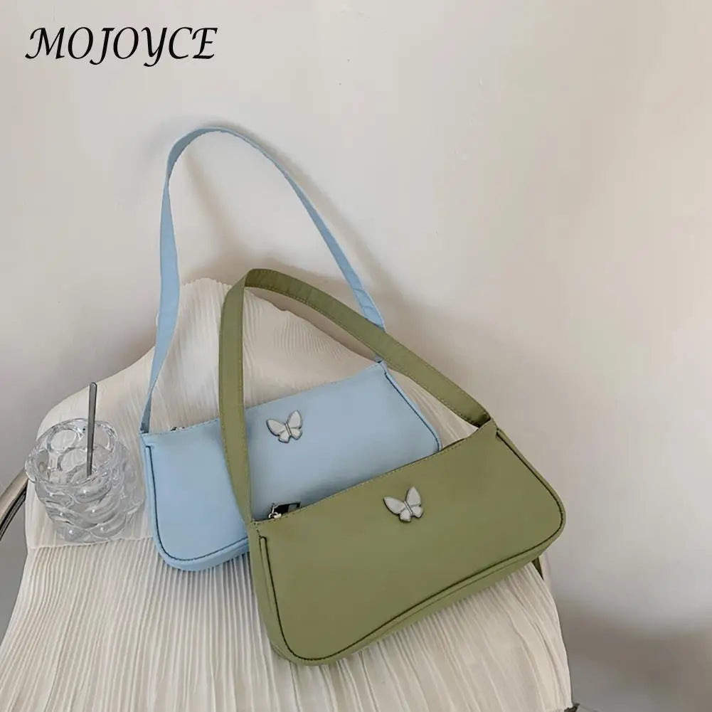 Women Purse Bag Casual Ladies Shoulder Bags Butterfly Print Totes Handbags