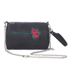 Floral Clutches Chains Shoulder Bag Chinese Style Handbag