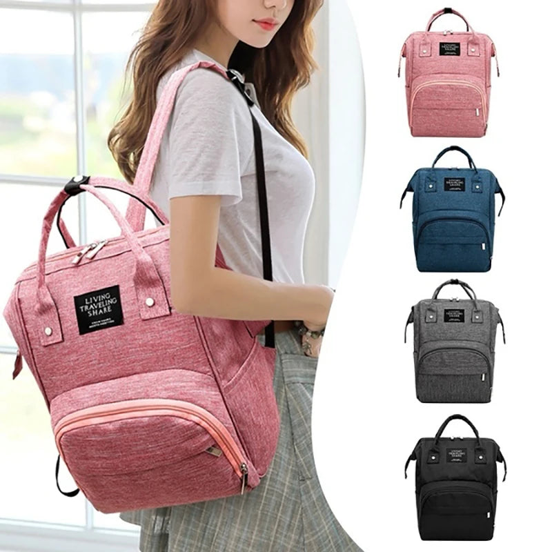 Women Girl Backpack Rucksack Satchel Laptop Shoulder School Bag Satchel Nylon