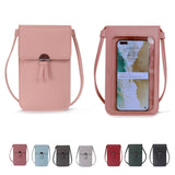 Women Tassel Shoulder Bag Touch Screen Crossbody Handbag