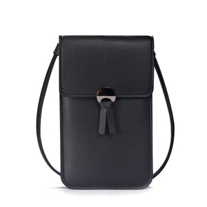 Women Tassel Shoulder Bag Touch Screen Crossbody Handbag