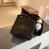 Casual Top-handle Shoulder Bag Autumn Winter Crossbody Handbag Tote