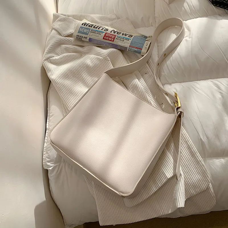 Casual Top-handle Shoulder Bag Autumn Winter Crossbody Handbag Tote