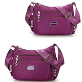 Women Handbag Multi-Functional Bag Waterproof Nylon Crossbody