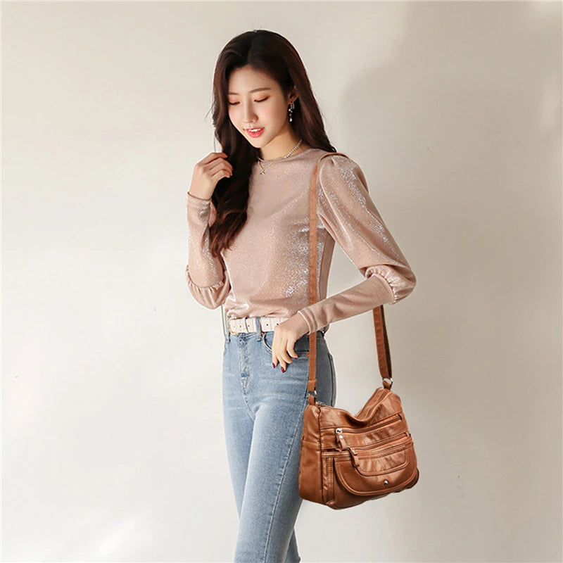 Europe Style Casual Shoulder Bag Women Handbag