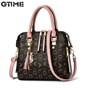 Soft PU Leather Shoulder Bag Crossbody Tote Women Handbag