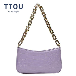 Crocodile Pattern Shoulder Bag Crossbody Purses