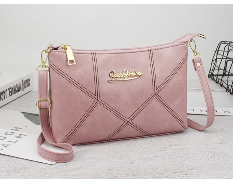 Small Stripe Messenger Envelope Bags for Women