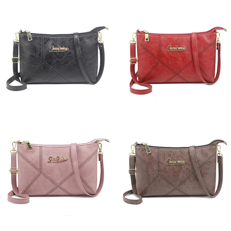 Small Stripe Messenger Envelope Bags for Women