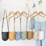 Small Soft PU Leather Shoulder Bag Large Capacity Crossbody Phone Purse