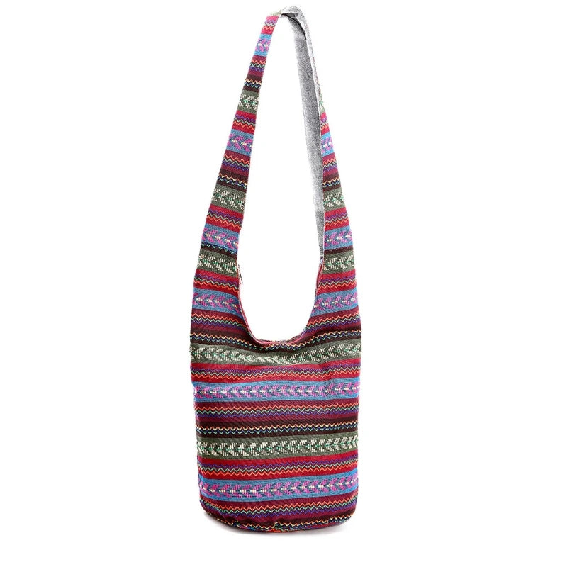 Women Hippie Shoulder Bags Fringe Large Purses Ethnic Tote Handbag