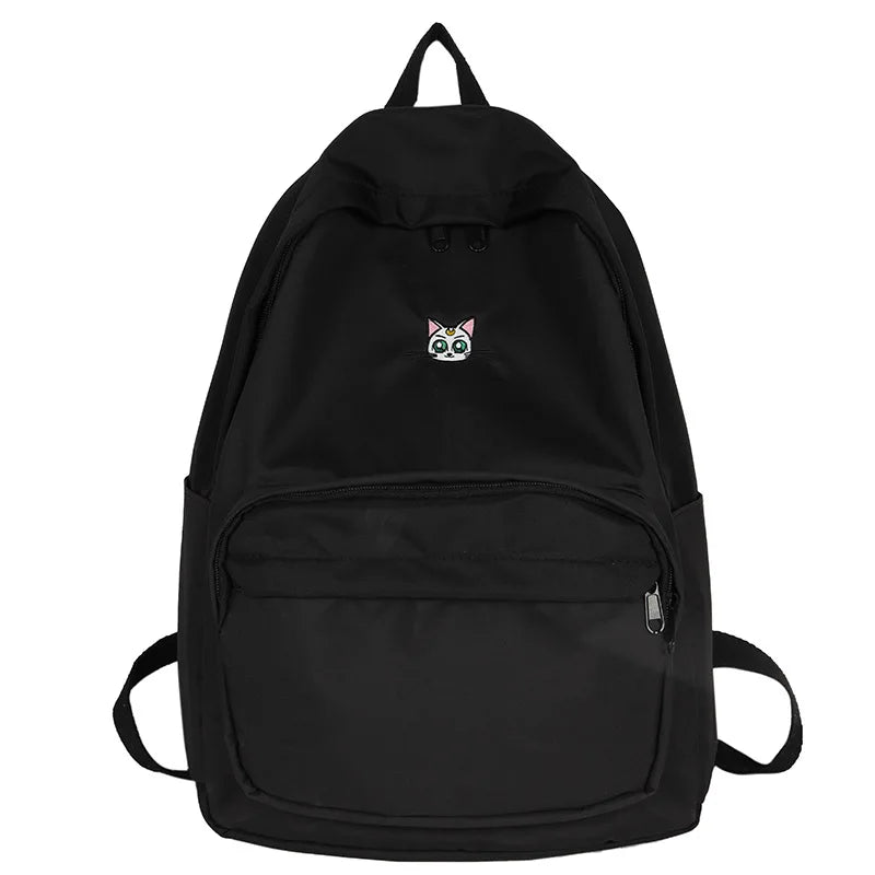 Women Large Capacity Backpack High Nylon School Bags For Teenage Girls Boys